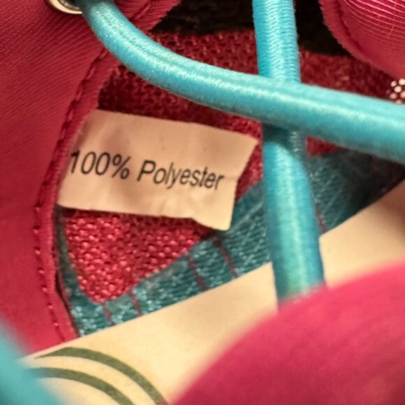 Kamik Scout Sneakers Little Girls Size 13 Pink Blue Mesh Pull Cord Hiking Shoes - Picture 6 of 15